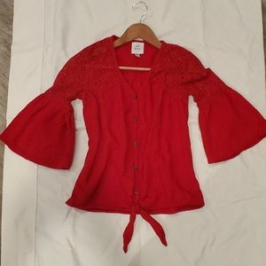 Red XS Knox Rose Blouse